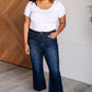 Madeline High Rise Cropped Wide Leg Jeans