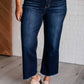 Madeline High Rise Cropped Wide Leg Jeans