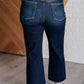 Madeline High Rise Cropped Wide Leg Jeans