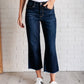 Madeline High Rise Cropped Wide Leg Jeans