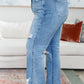 Nora High Rise Rigid Magic Destroy Slim Straight Jeans