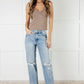 Patricia High Rise Rigid Magic 90's Straight Jeans