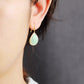 Handmade Natural Stone Teardrop Earrings