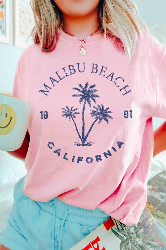 Malibu Beach Graphic Tee