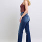 Judy Blue Full Size Washed Straight Leg Jeans with Pockets