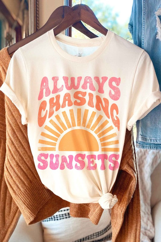 Always Chasing Sunsets Graphic Tee