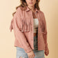 Mittoshop Fringe Detail Cotton Twill Jacket