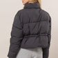 HYFVE Quilted Back Drawstring Puffer Jacket