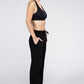 Lounge Wide Pants with Drawstrings