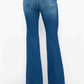 bytos Full Size High Rise Bootcut Jeans with Pockets