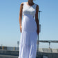 Layer White Maxi Dress