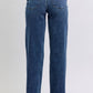 Judy Blue Full Size Raw Hem Mid Rise Jeans