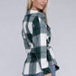 Plaid Belted Shacket