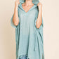 Cotton Bleu by Nu Label Tassel Hem Hooded Cover Up