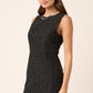 Mittoshop Tweed Sleeveless Mini Dress