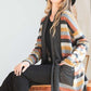 Multi Color Stripe Cardigan