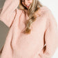 Fuzzy Faux Fur Oversized Sweatshirt