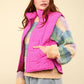 VERY J Zip Up Puffer Padded Warm Vest