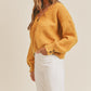 MABLE Long Sleeve Button Down Sweater Cardigan