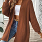 Open Front Long Sleeve Cardigan