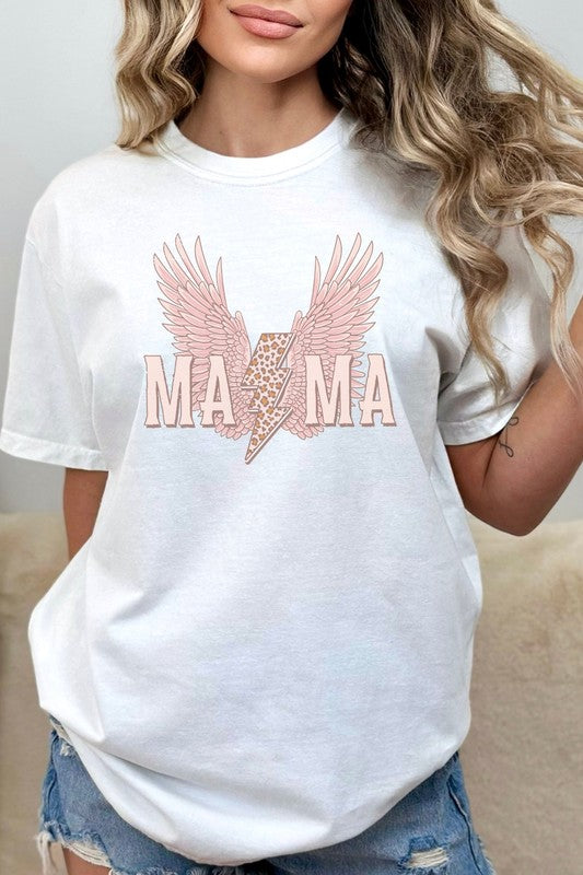 Mama Leopard Lightning Comfort Colors Graphic Tee