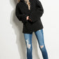 Fuzzy Faux Fur Oversized Sweatshirt