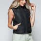 Snobbish Zip Up Quilted Hooded Vest