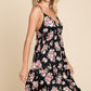 Culture Code Full Size Floral Frill Cami Dress