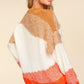 Haptics Color Block Long Sleeve Sweater