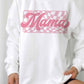 Checkered Mama Graphic Sweatshirt