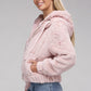 Fluffy Zip-Up Teddy Hoodie