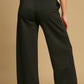 Umgee Drawstring Wide Leg Pants with Pockets