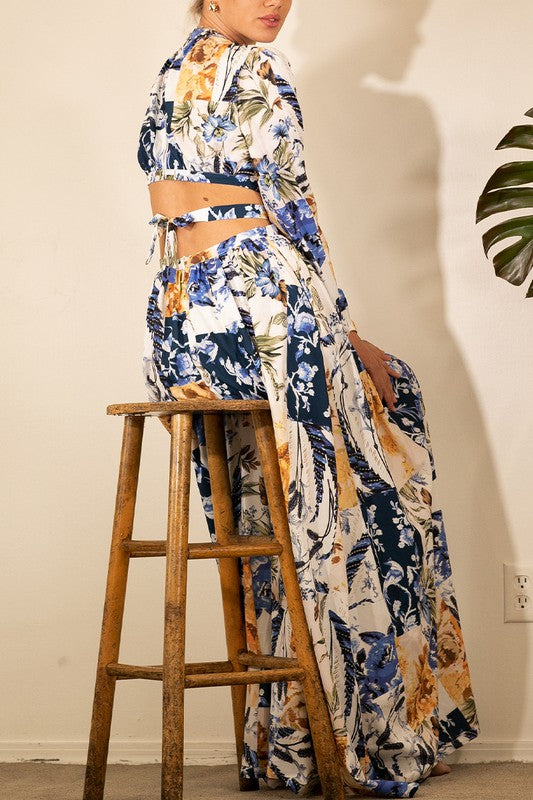 Printed Maxi Dress