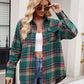 Mandy Plaid Button Up Long Sleeve Shirt