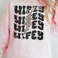 Leopard Lightning Wifey Graphic Sweatshirt