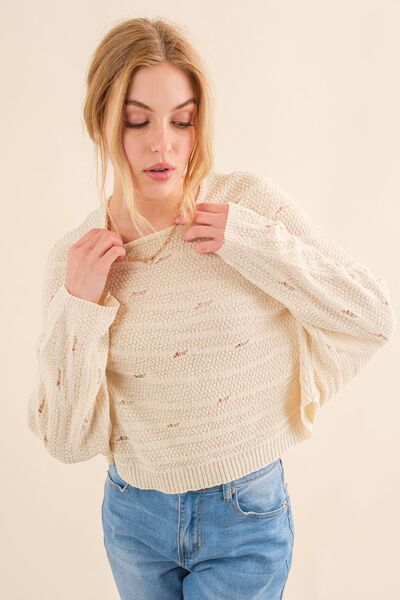 And The Why Dolman Sleeves Sweater