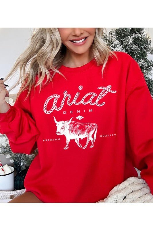 Ariat Fleece Sweatshirt - Emmie Gray Boutique