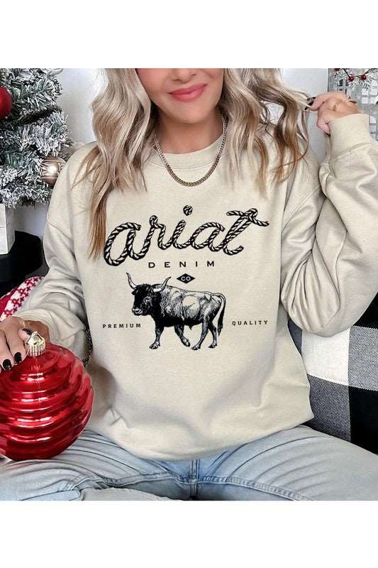 Ariat Fleece Sweatshirt - Emmie Gray Boutique