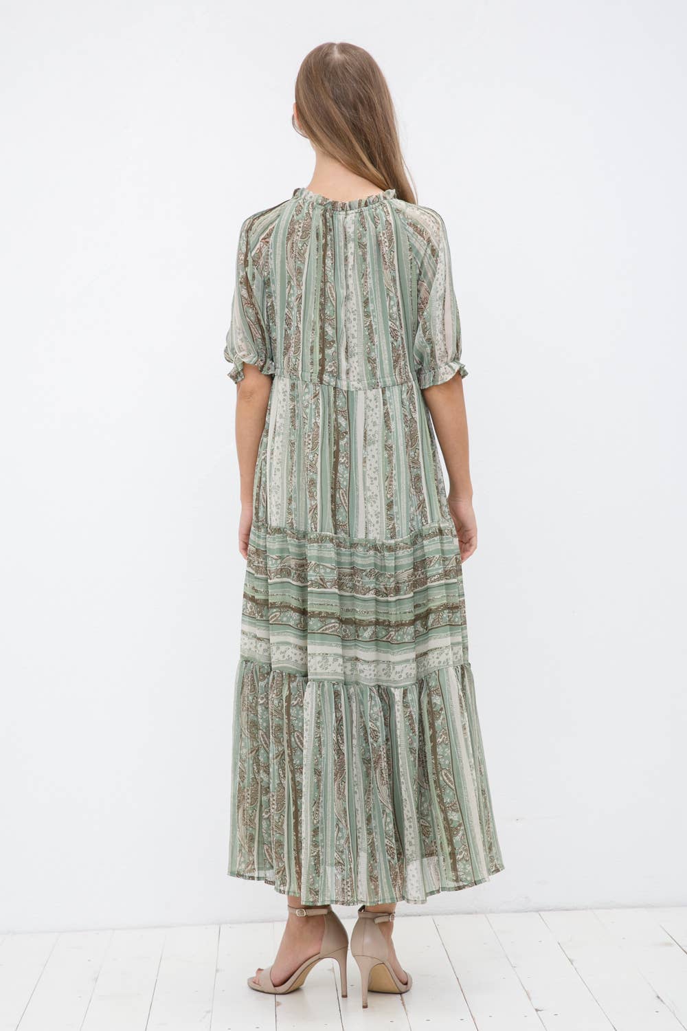 Tiered Maxi Dress