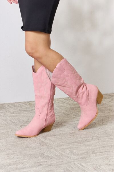 Forever Link Knee High Cowboy Boots - Emmie Gray Boutique