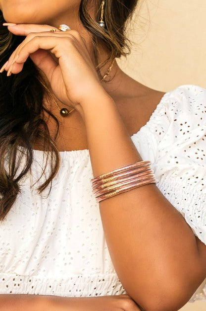 Glitter Jelly Bangle Bracelets - Emmie Gray Boutique